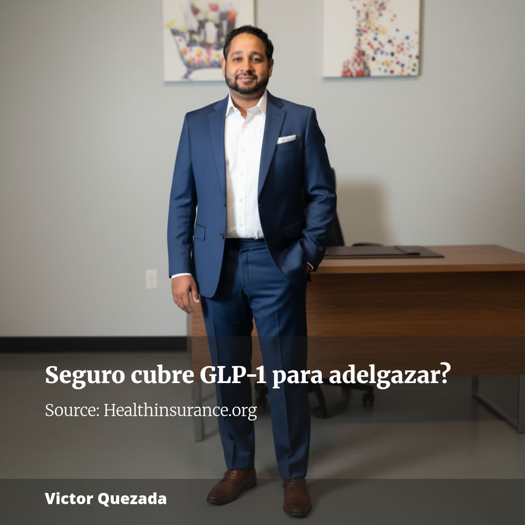 ¿El seguro médico cubre los medicamentos GLP-1 para la pérdida de peso?